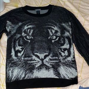 Wetseal tiger sweater
